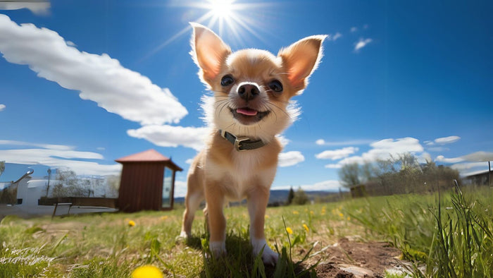 Collier anti-fugue pour chihuahua
