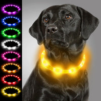 Collier lumineux LED rechargeable — vue 9