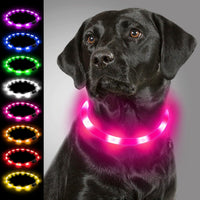 Collier lumineux LED rechargeable — vue 10