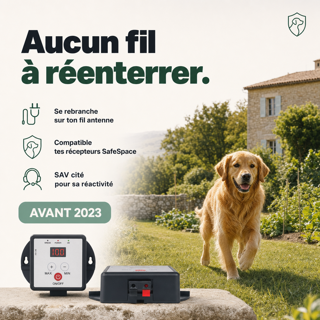 Émetteur de remplacement filaire SafeSpace PERROWALL : en situation réelle