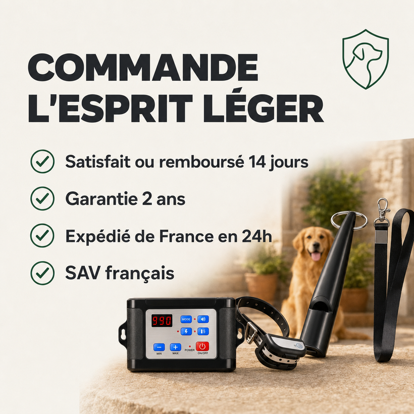 Pack Sérénité, clôture SafeZone + essentiels PERROWALL : garanties et réassurance