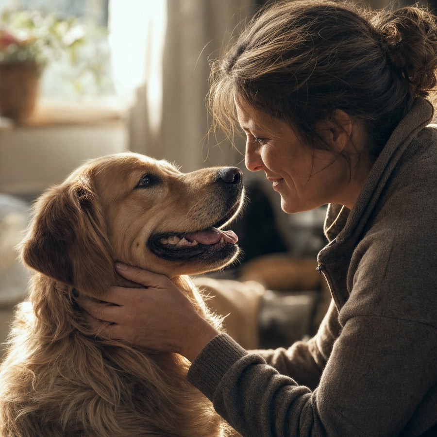 Complicité avec son chien